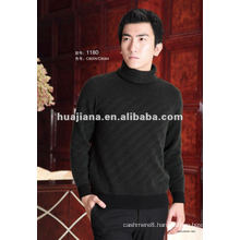 Luxury men blended Cashmere turtleneck sweater